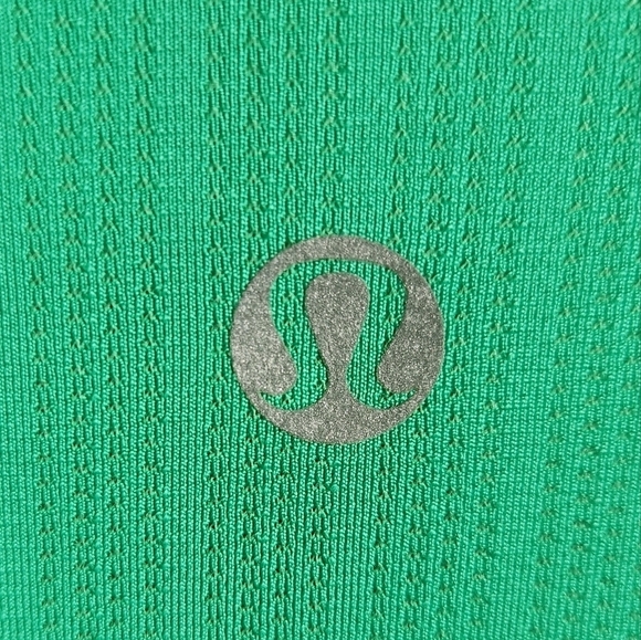 Lululemon Men’s Athletic Focus V Performance Short Sleeve T-Shirt Green Medium - Picture 7 of 7